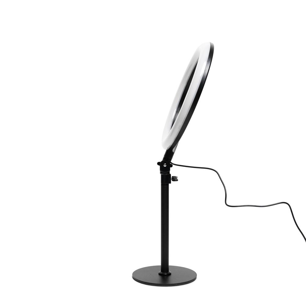 10" Black LED Table Ring Light - Opaluxe (DEMO STOCK)