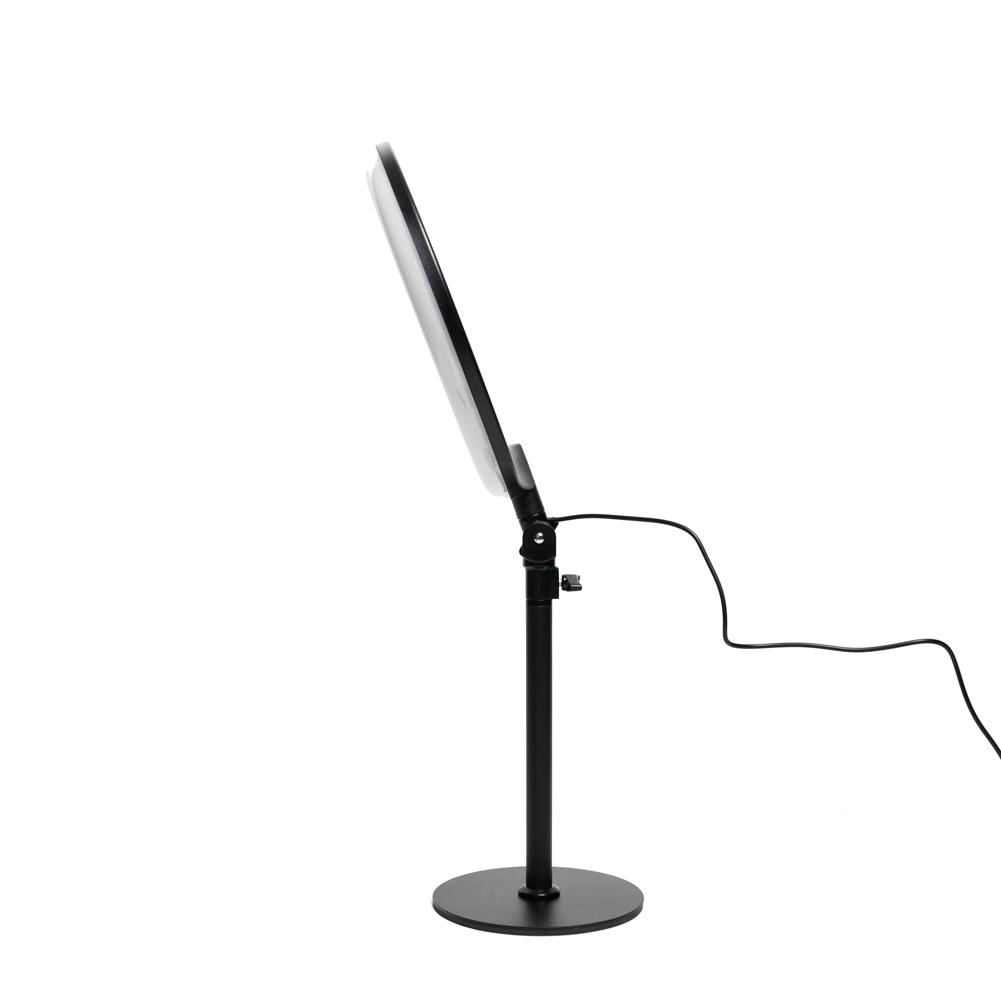10" Black LED Table Ring Light - Opaluxe (DEMO STOCK)
