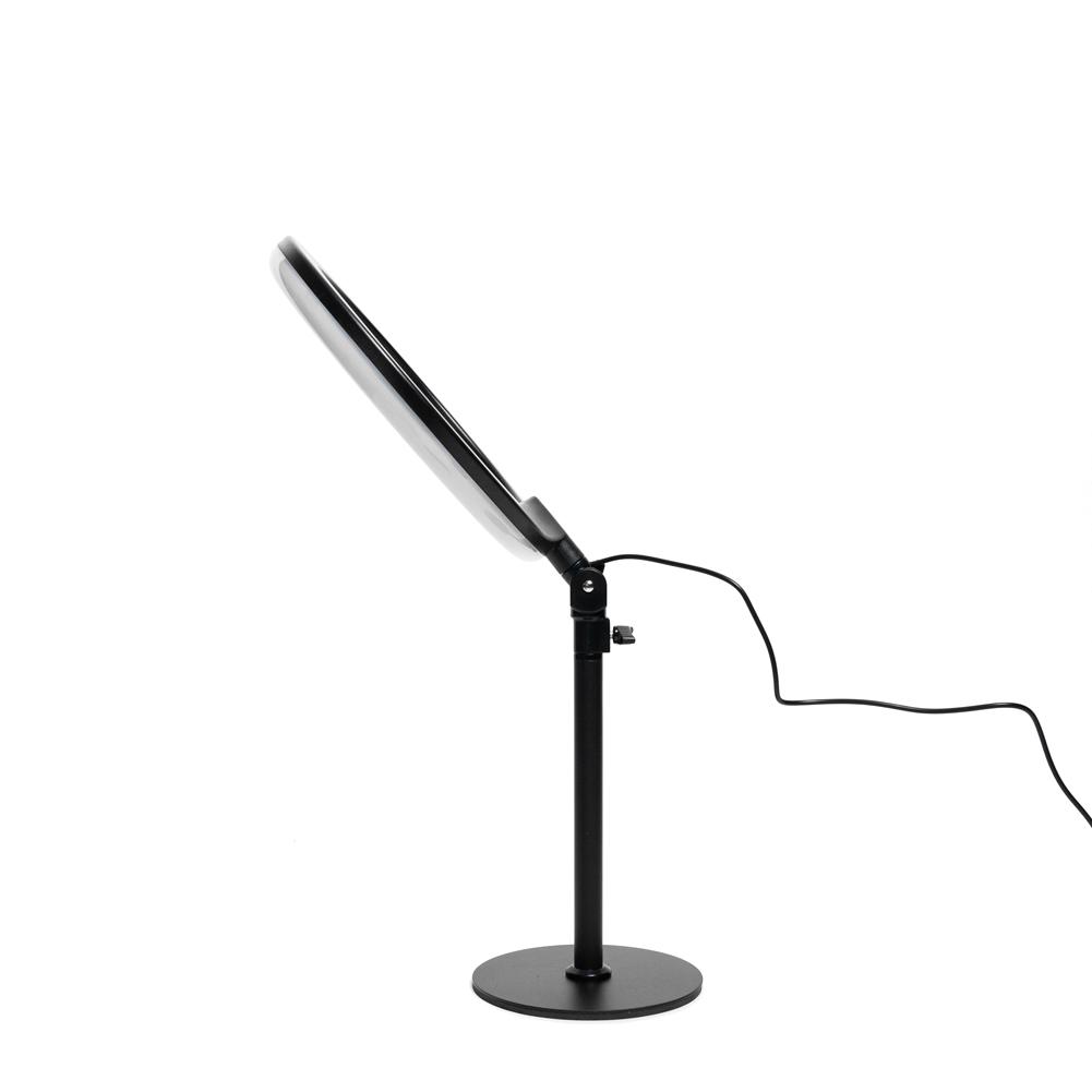 10" Black LED Table Ring Light - Opaluxe (DEMO STOCK)