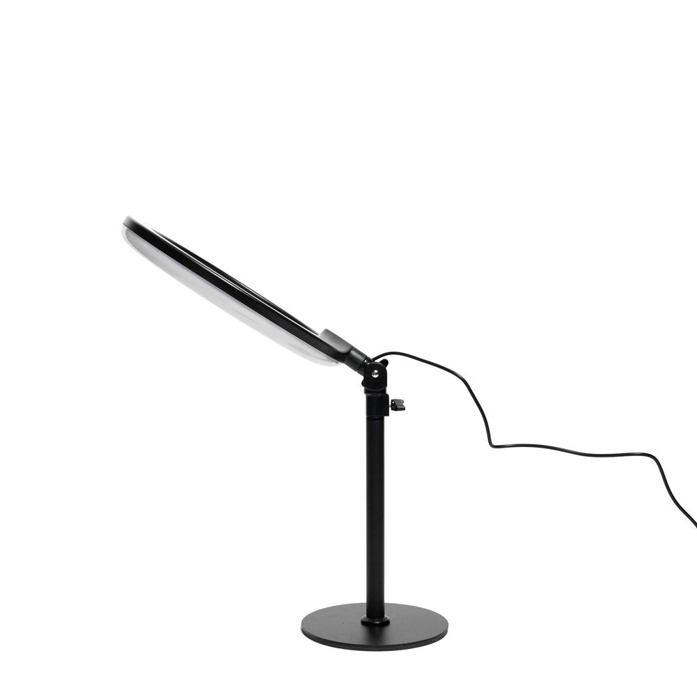 10" Black LED Table Ring Light - Opaluxe (DEMO STOCK)
