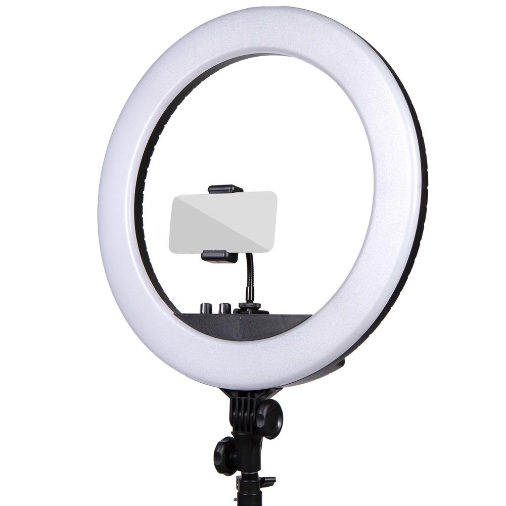 Professional 18" Ring Light LED Portable Diva - Diamond Luxe III