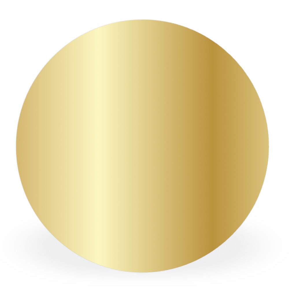 Gold Photography Styling Prop Circle Round Acrylic Mirror 7.8"/20cm for Flat Lays