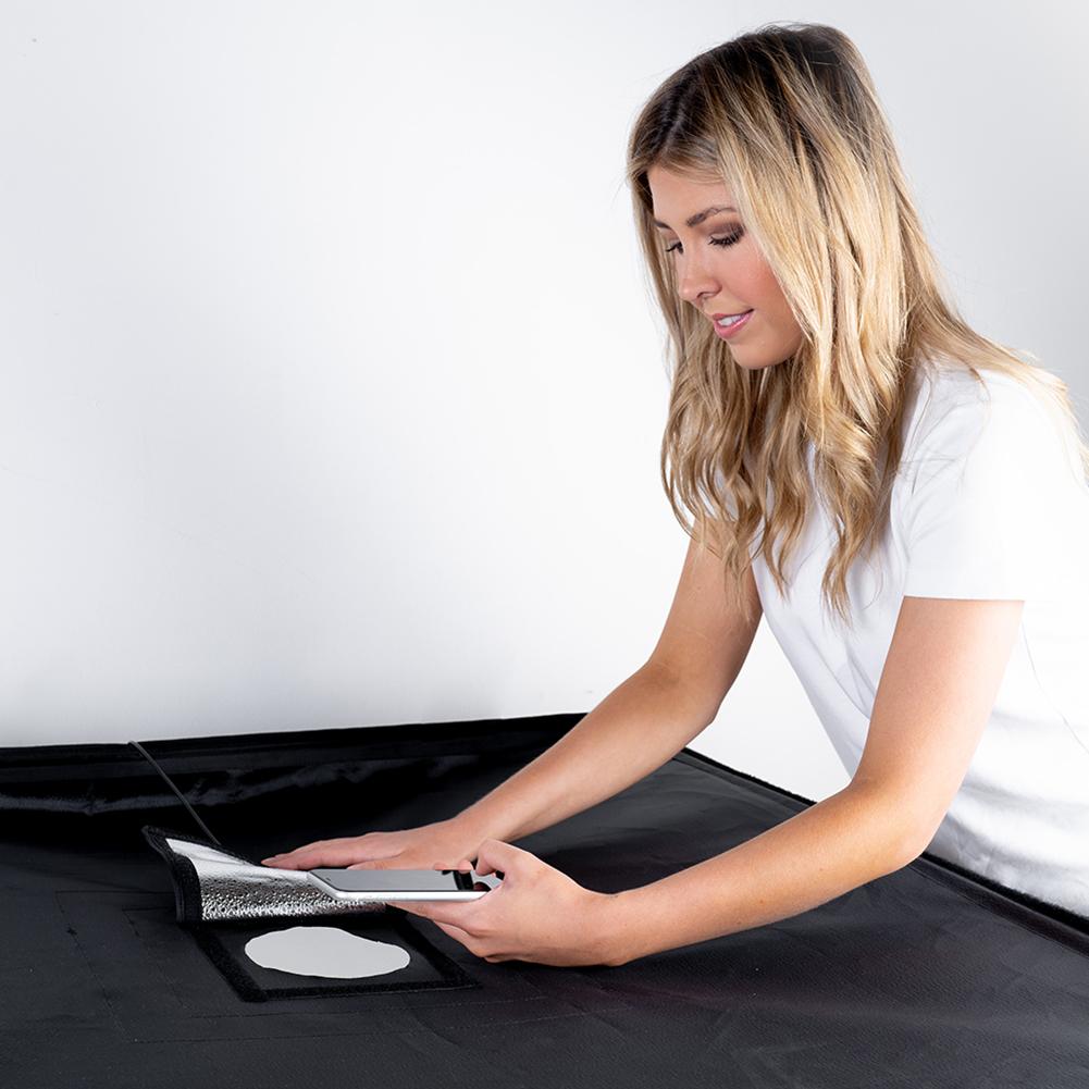 Tent 'STUDIO BUDDY' 39 Inch Foldable Product Photography LED Lighting Box