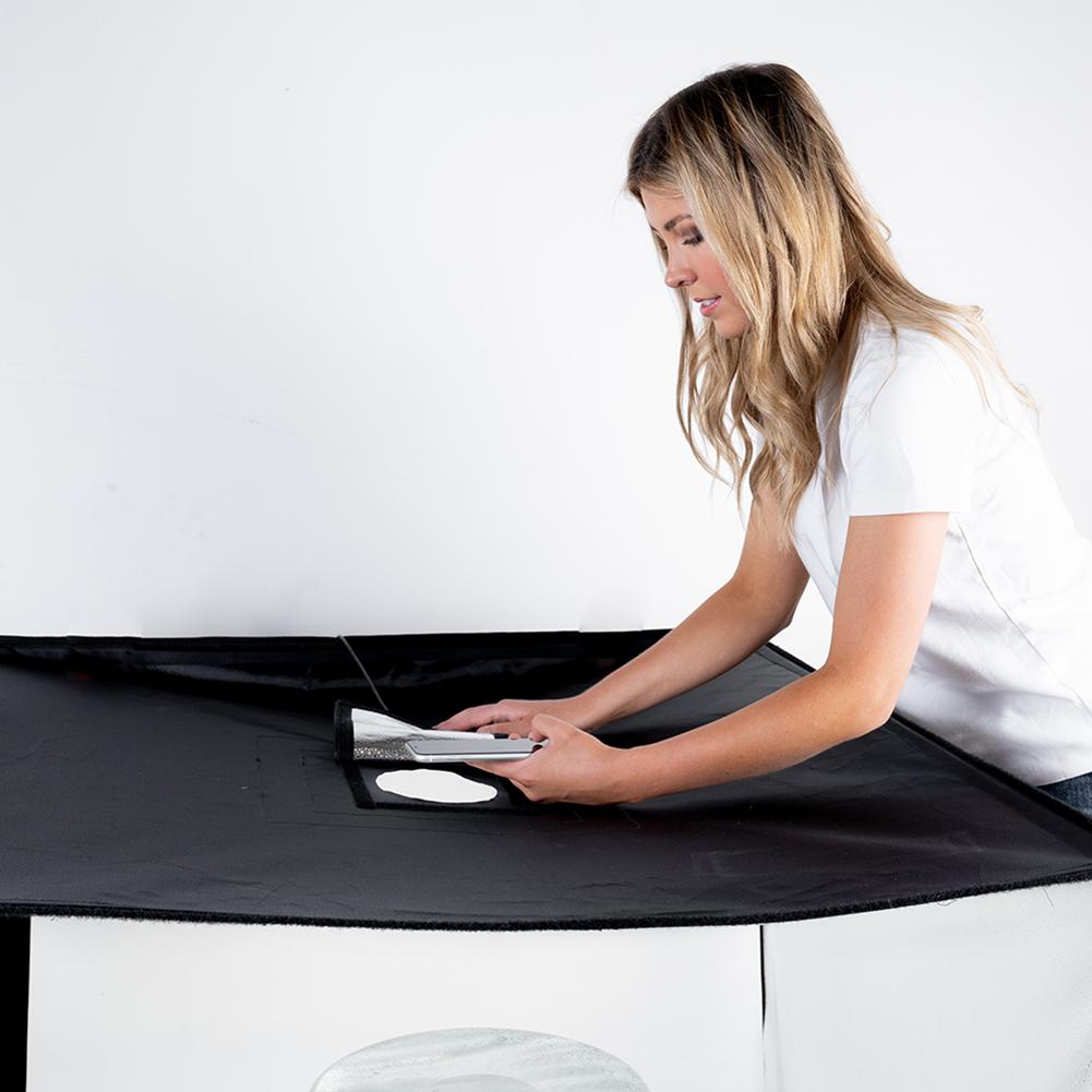 Tent 'STUDIO BUDDY' 39 Inch Foldable Product Photography LED Lighting Box