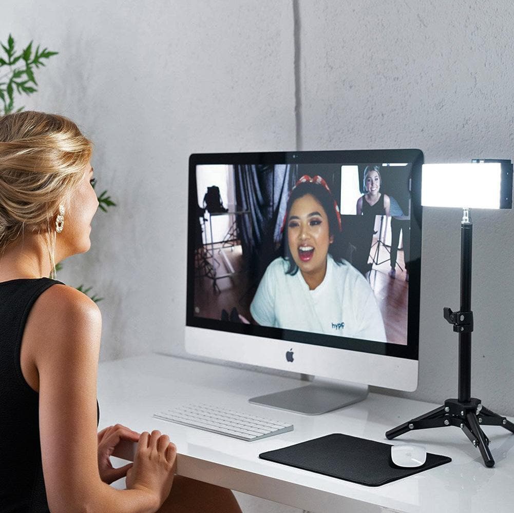 13" Pro LED Lighting 'Skype' Video Conferencing Desk Kit - Single Pack (No Battery + Charger)