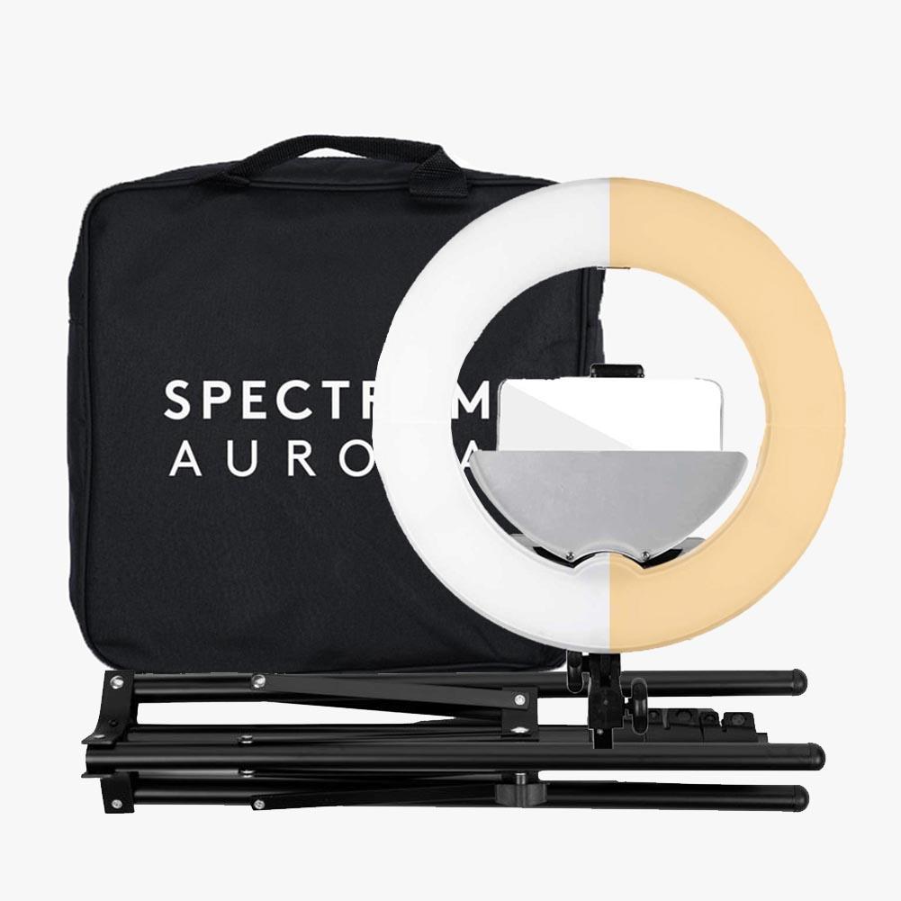 Blogger & Vlogger 13" Ring Light & Softbox Kit - Spectrum Aurora Mini Pearl III