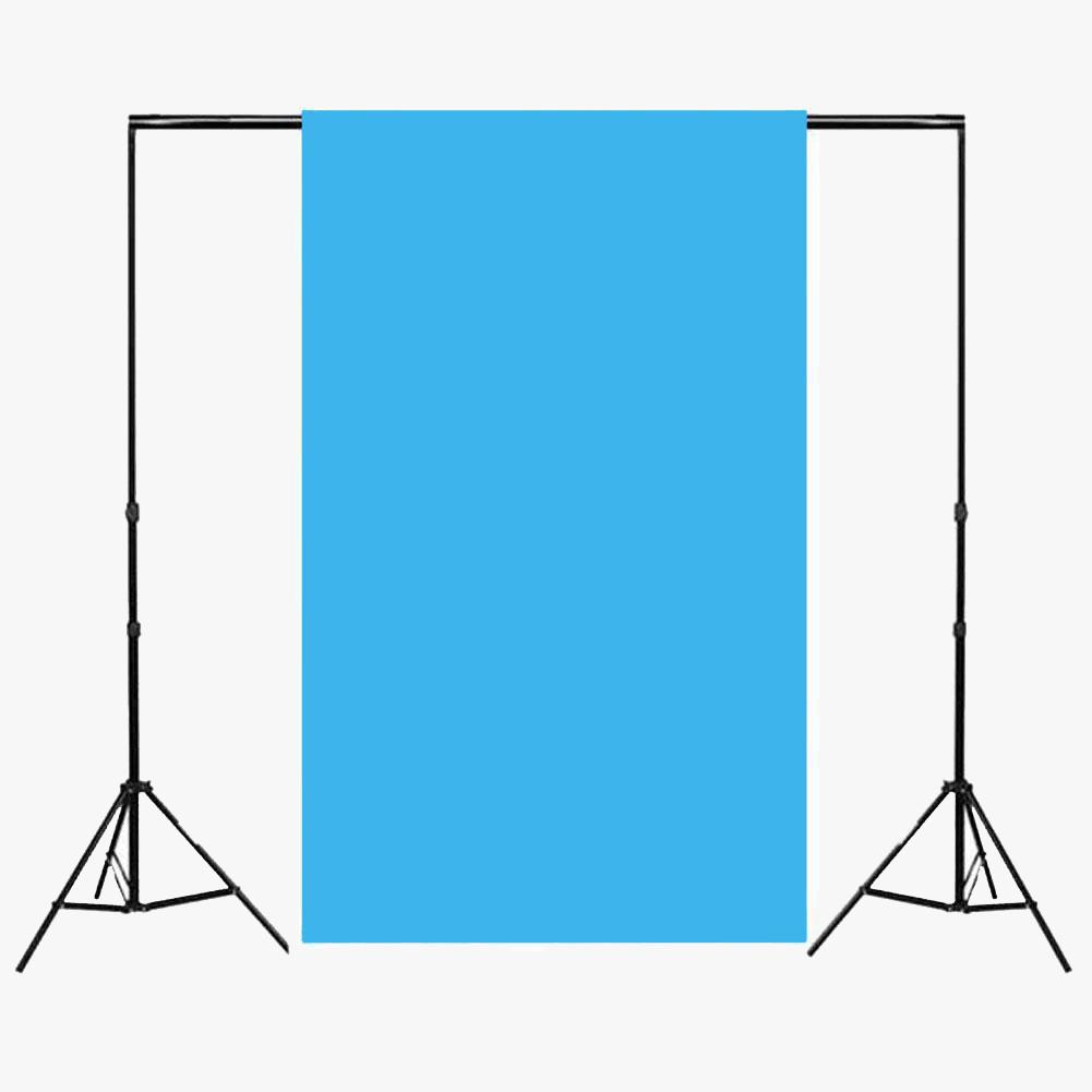 Caribbean Sky Blue Paper Roll Photography Studio Backdrop Half Width (1.36 x 10M)