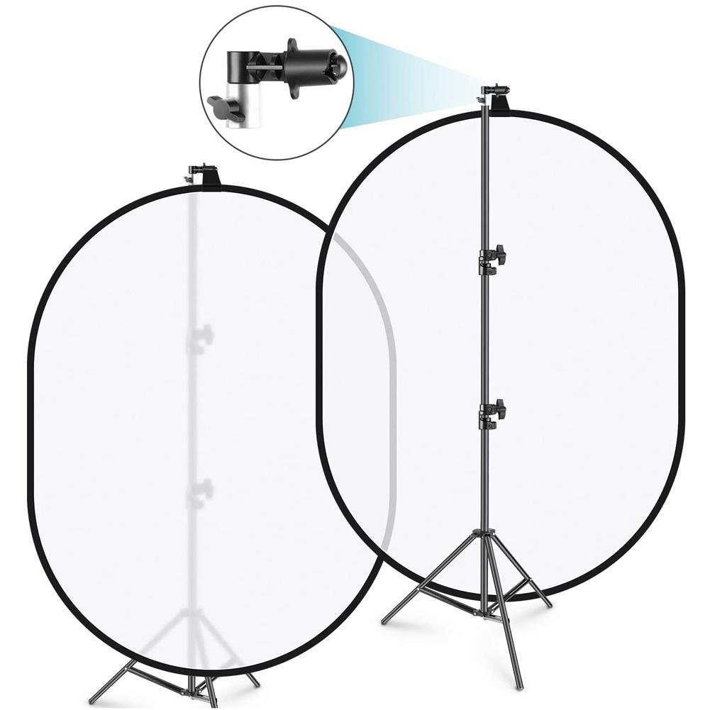 Portable Studio Collapsible Background and Reflector Disc Holder