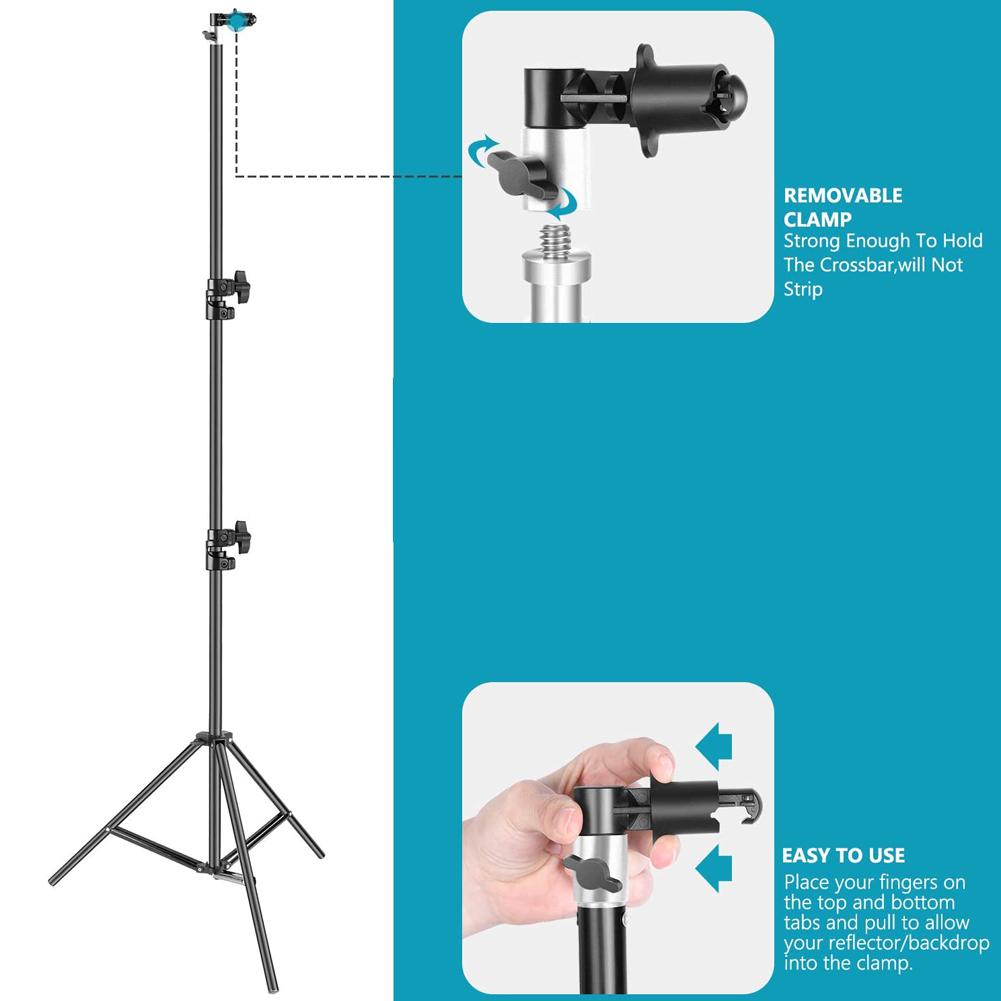 Portable Studio Collapsible Background and Reflector Disc Holder