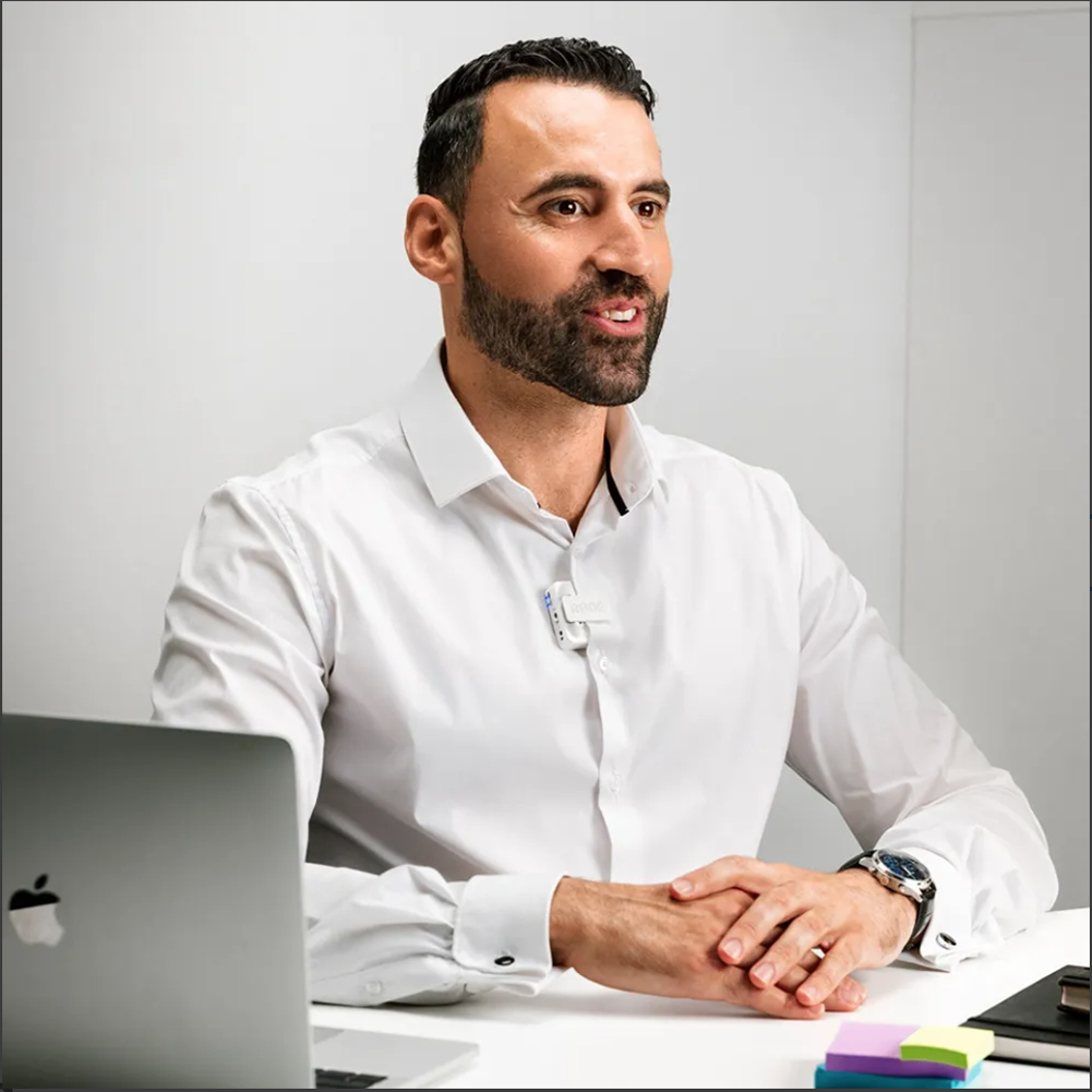 Rode Wireless GO Compact 2.4GHz Wireless Microphone System (White)