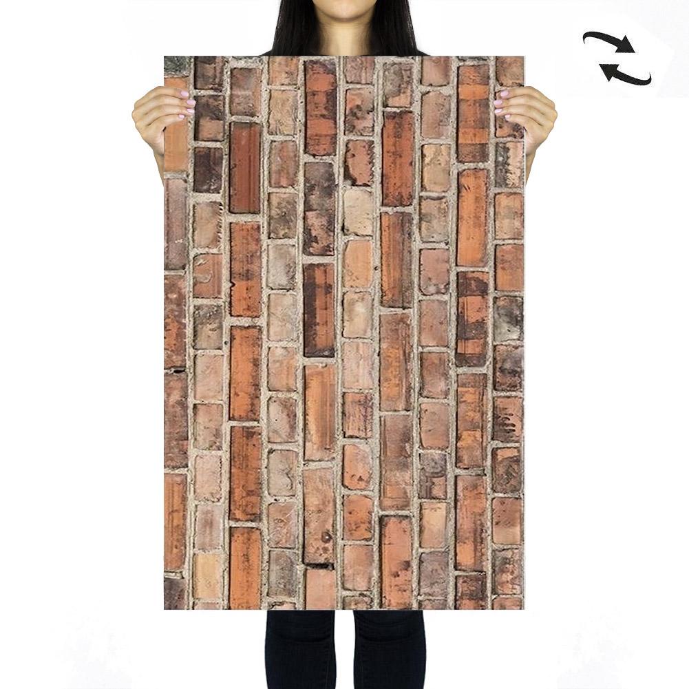 Flat Lay Instagram Backdrop - 'Palm Beach' White Wash Wooden (56cm x 87cm)