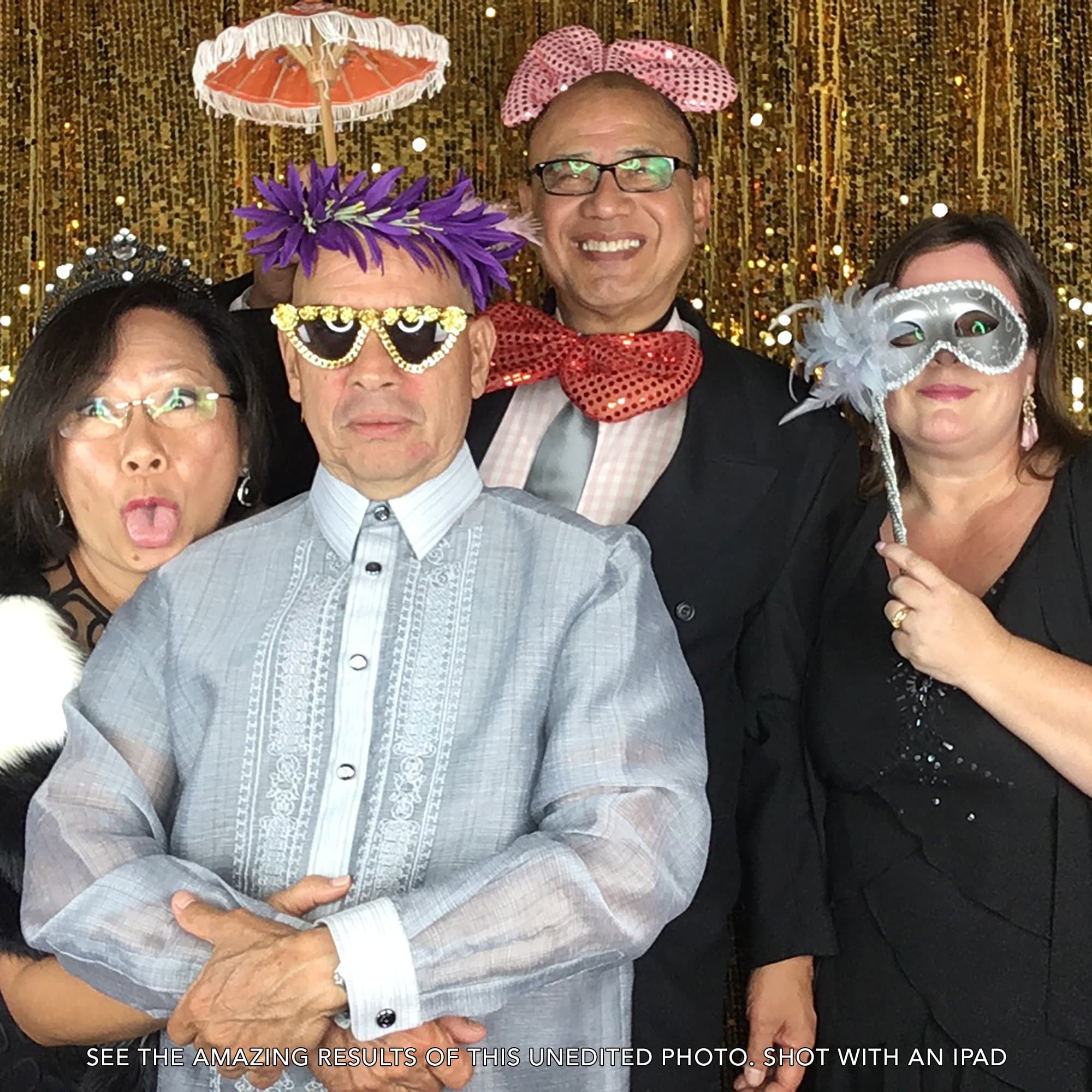 Spectrum Aurora Ultimate Photobooth Ring Light Kit for Events and Weddings