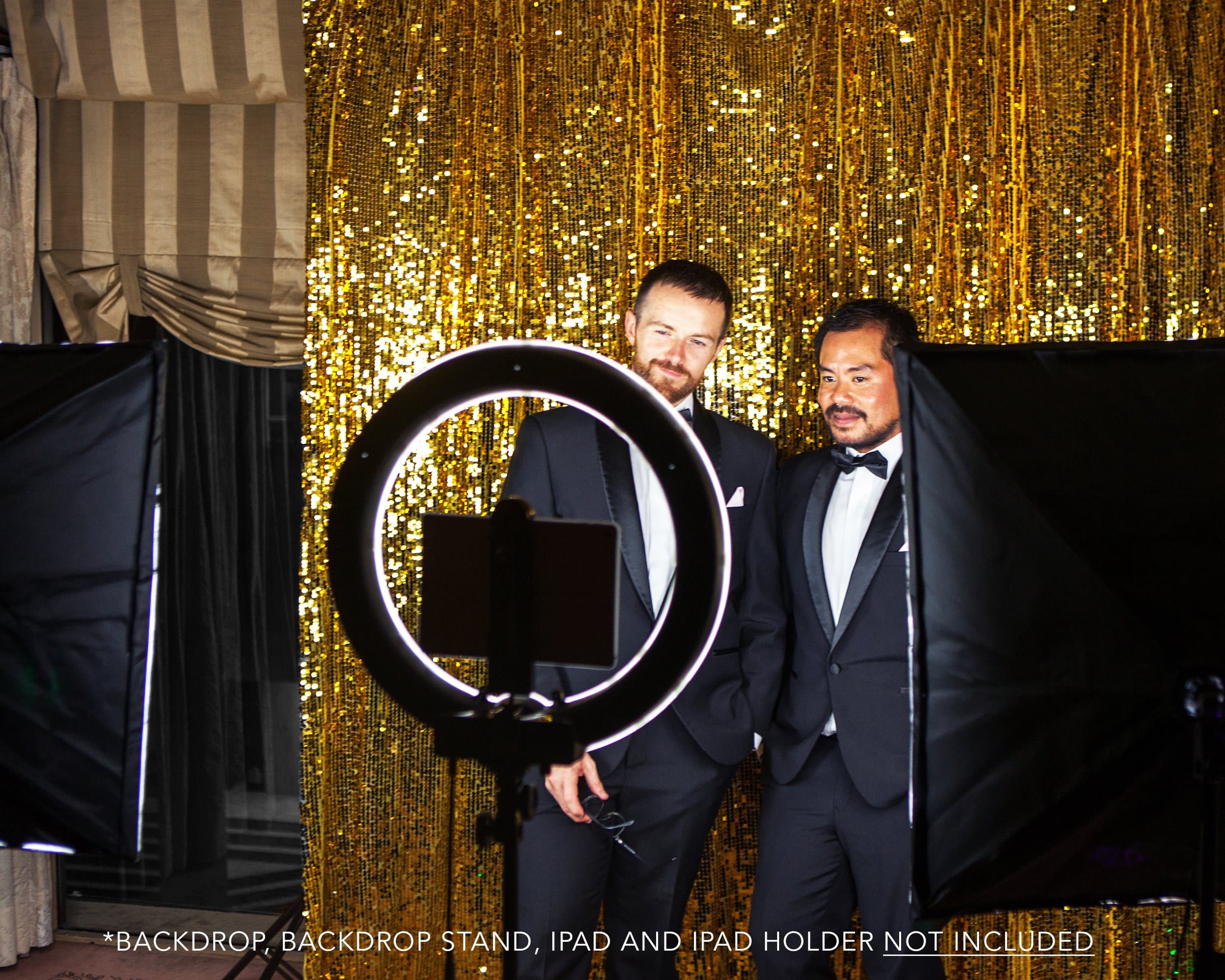 Spectrum Aurora Ultimate Photobooth Ring Light Kit for Events and Weddings footer