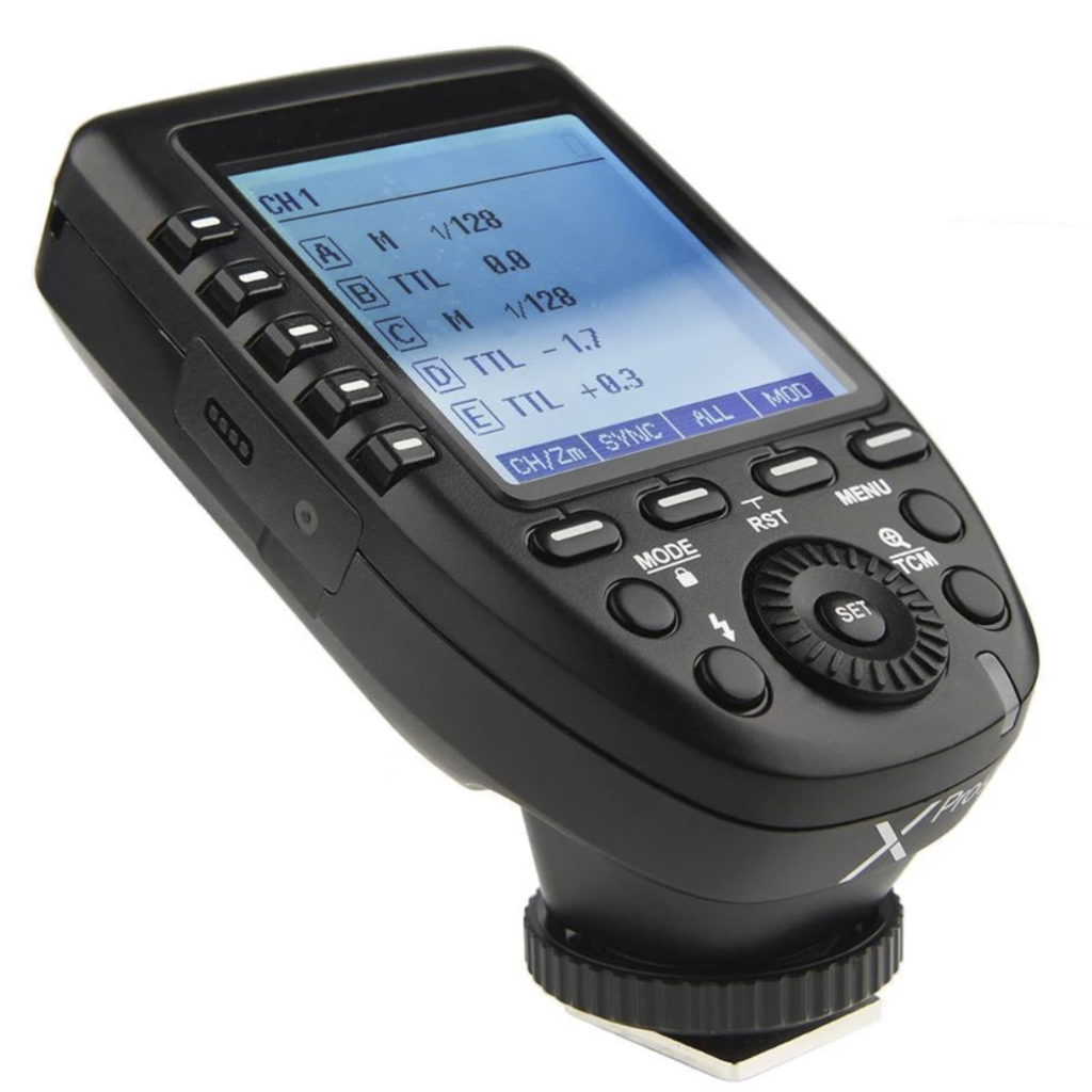 Godox XPro TTL 2.4G TCM HSS Transmitter Camera Flash Trigger