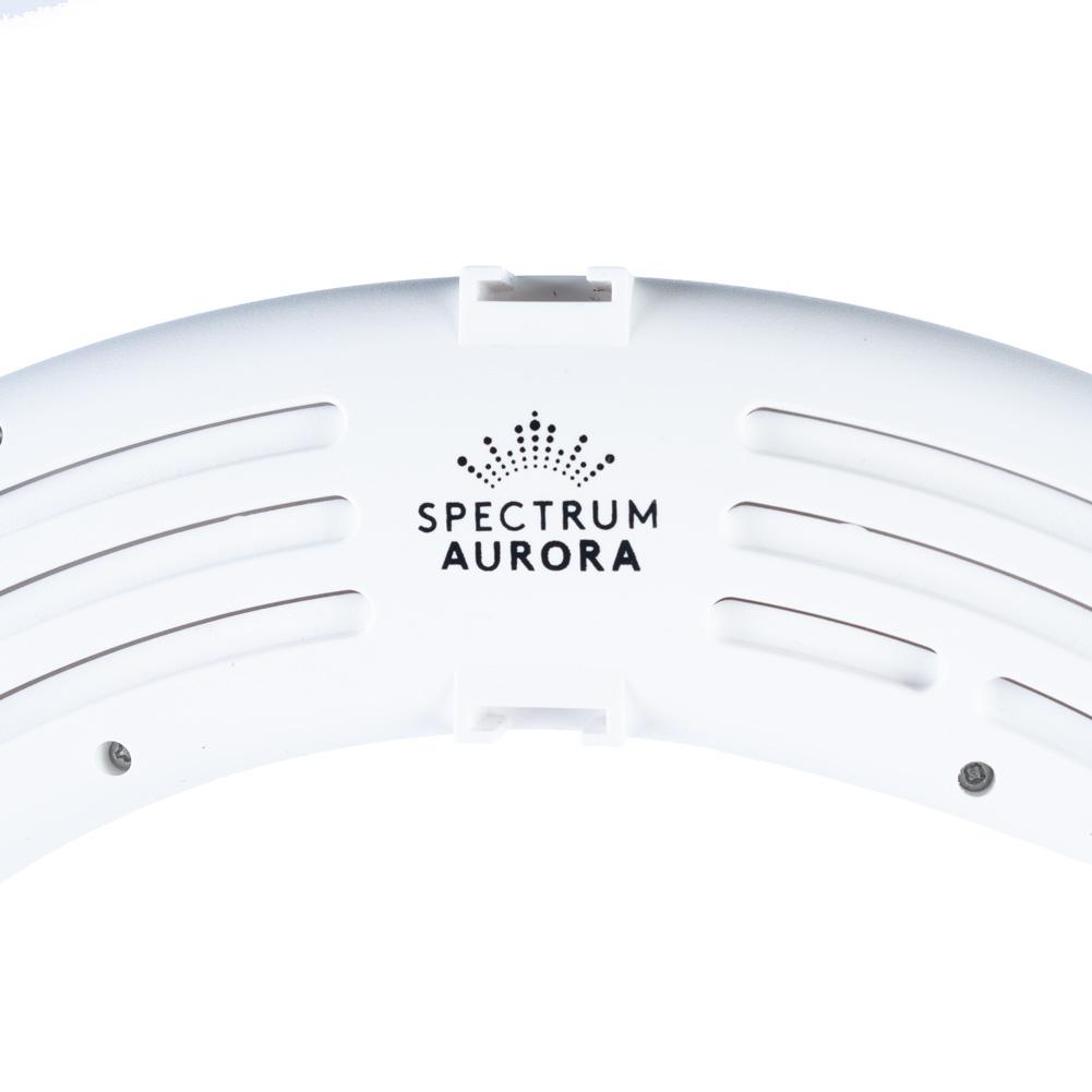 White 18" LED Ring Light & Remote - Gold Luxe III