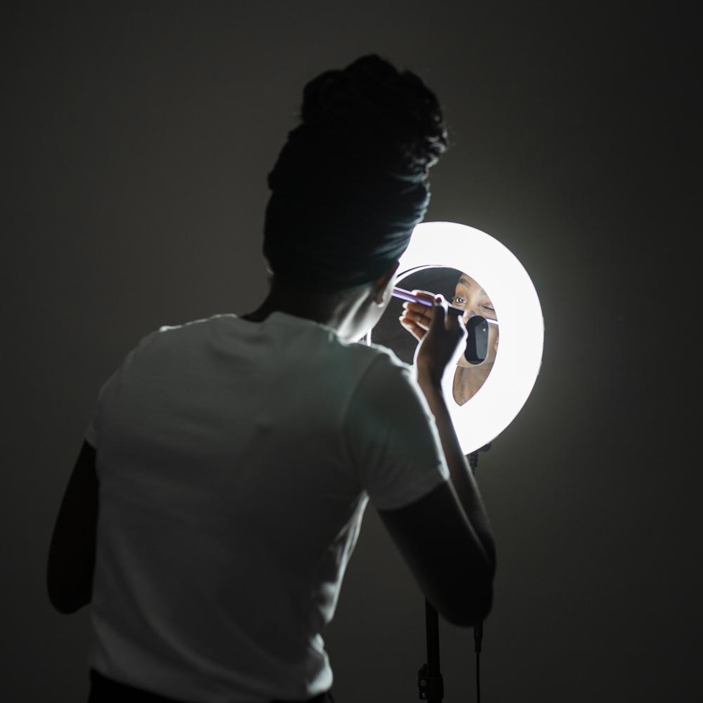 Spectrum Aurora Ring Light Mirror Only (Mini Pearl)