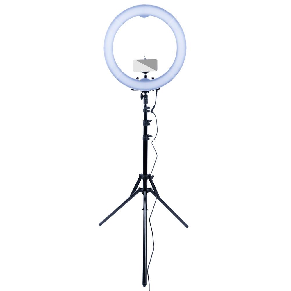 19" LED RGB Rainbow Ring Light - 'Unicorn'