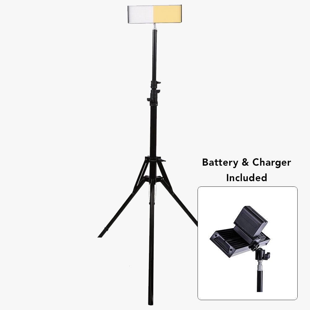 9" LED Photography Video Studio Lighting Kit - 1x Crystal Luxe
