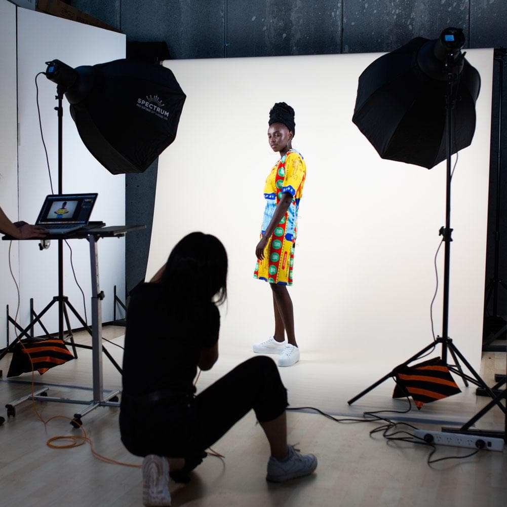 DUO 'S-Beam 150' LED Softbox Advanced Fashion Lookbook Lighting Kit - Spectrum-PRO - Bundle