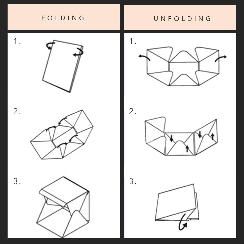 9" Puluz Etsy & Jewellery Product Photography Lighting Tent - 'STUDIO MATE'