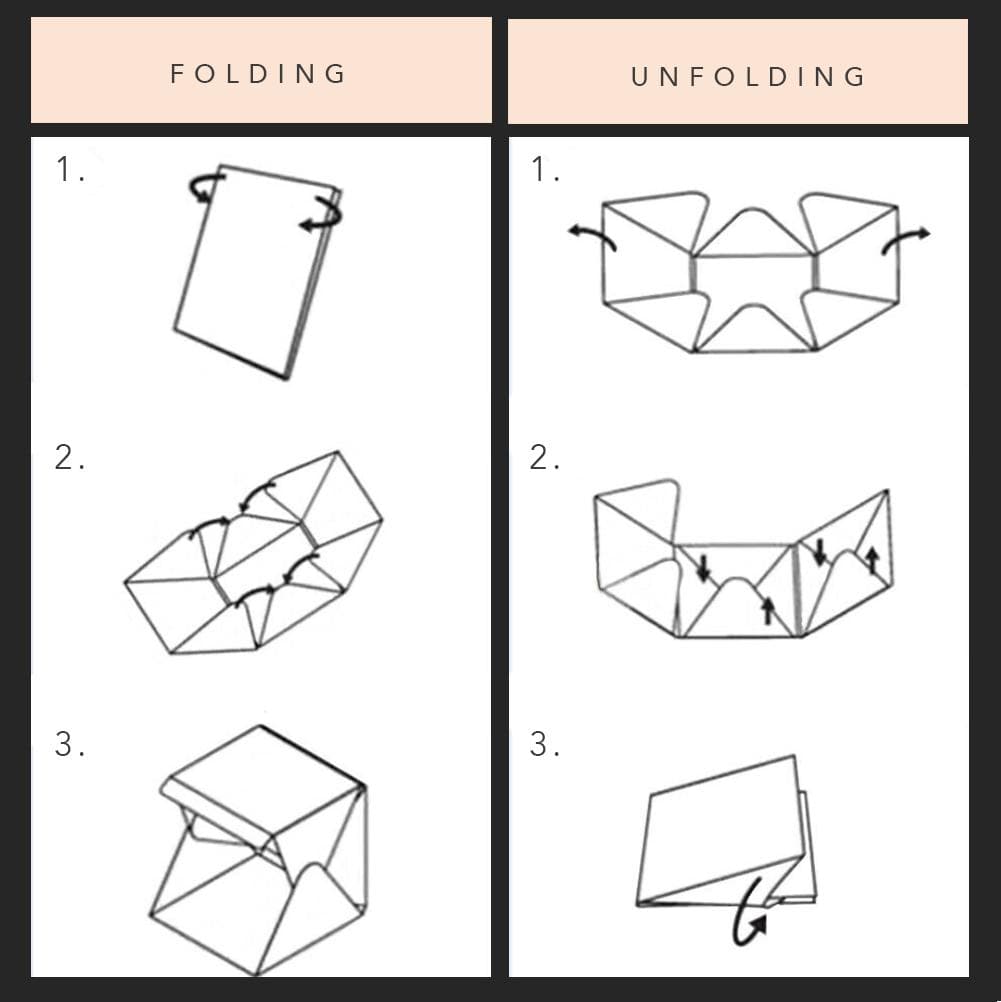 'STUDIO MATE' 9 Inch Etsy & Jewellery Product Photography Lighting Tent (DEMO STOCK)