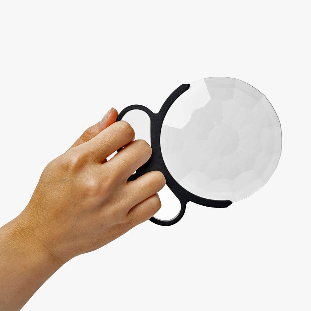 Transparent 10cm Fractal Filter Handheld Kaleidoscope Photography Prop