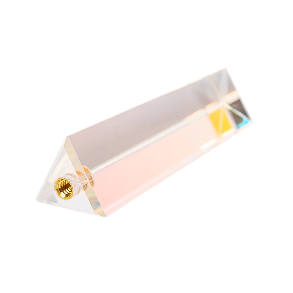 Colour Transparent Triangular Optical Prism Prop for Creative Photography - Triangle