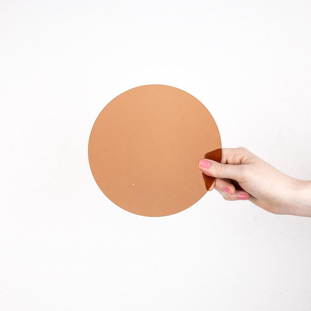 Geometric Coloured Acrylic Sheet Styling Props For Photography - Candy Brown 4 Pack