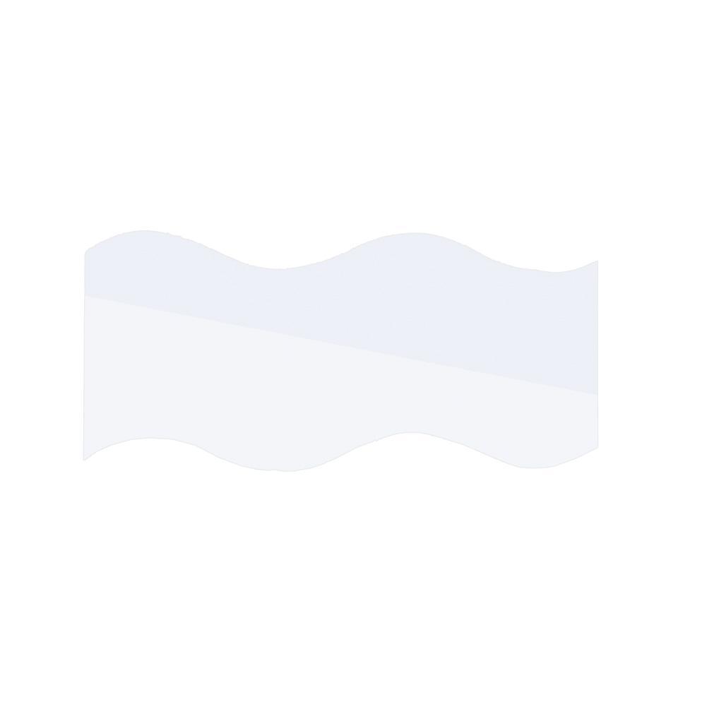 Acrylic Wave Styling Transparent Prop For Photography and Flat Lays (8.2"/21cm)