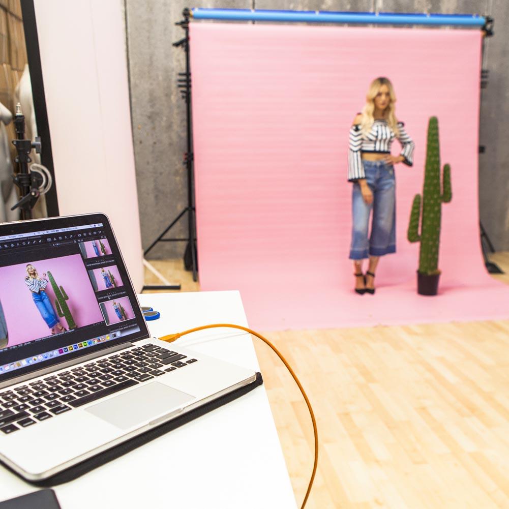 Paper Roll Photography Studio Backdrop Full Length (2.7 x 10M) - Baby Pink