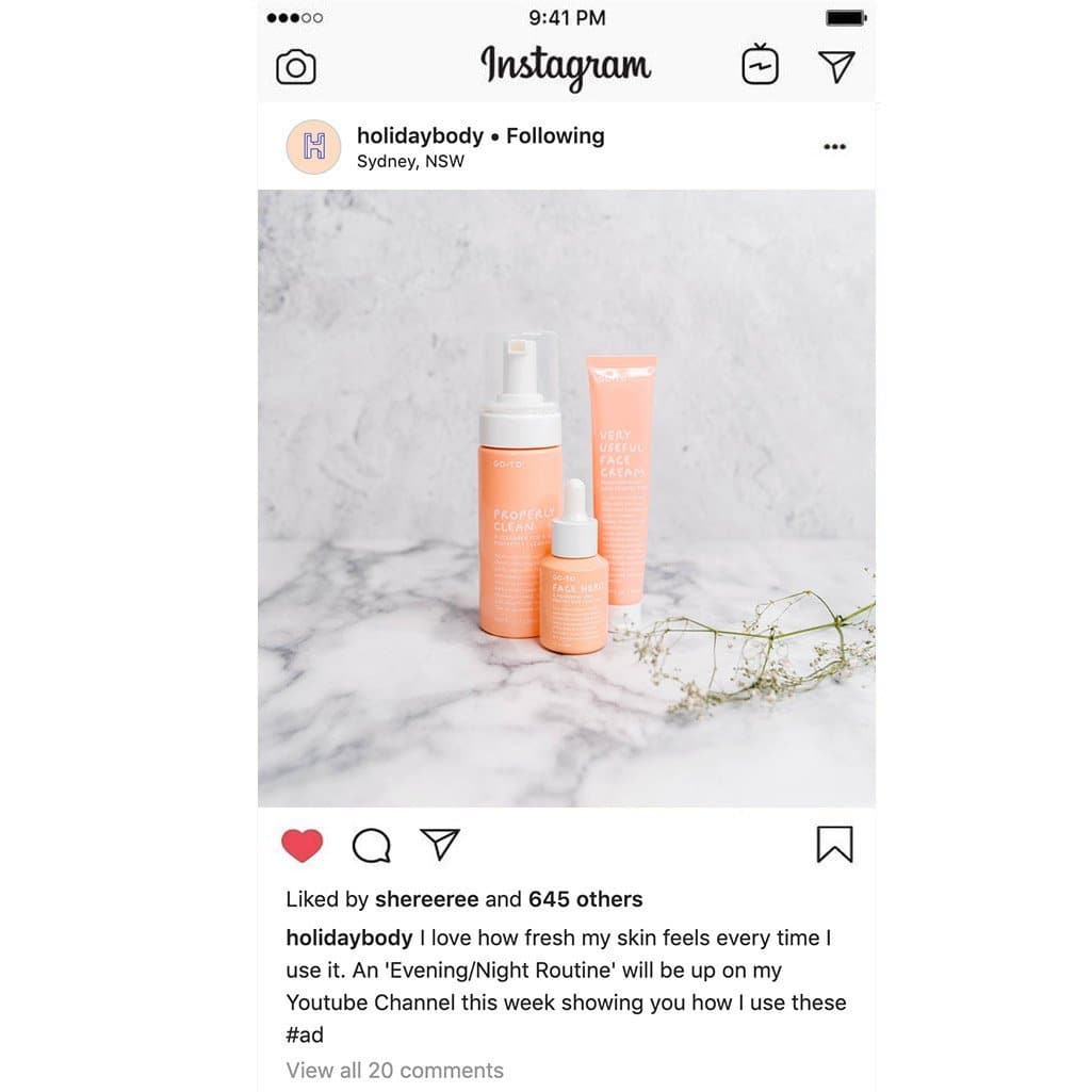 Flat Lay Instagram Backdrop - 'Balmain' White Marble (56cm x 87cm)