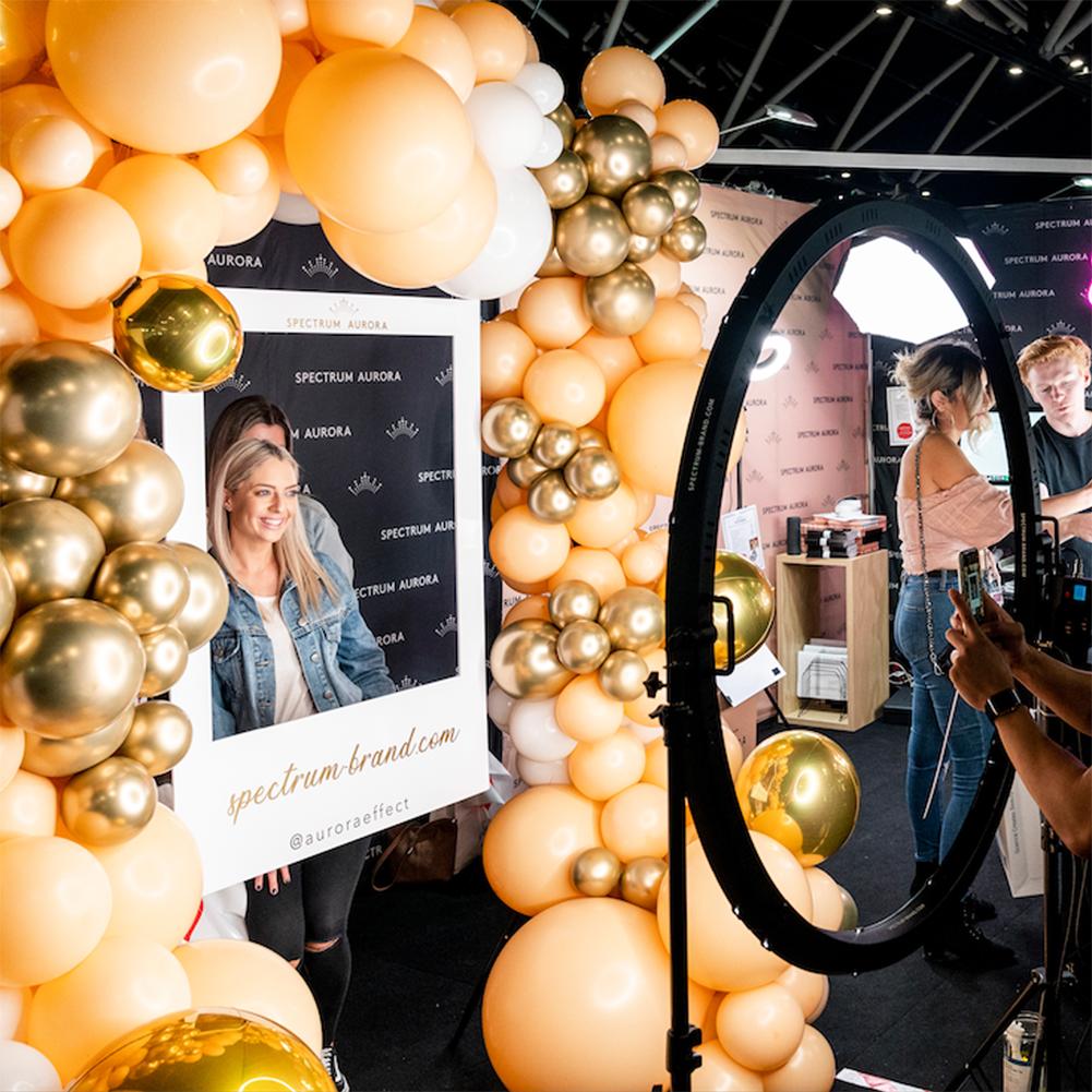 Giant Photo Booth Wedding & Events 47" LED Ring Light - Aurora Max