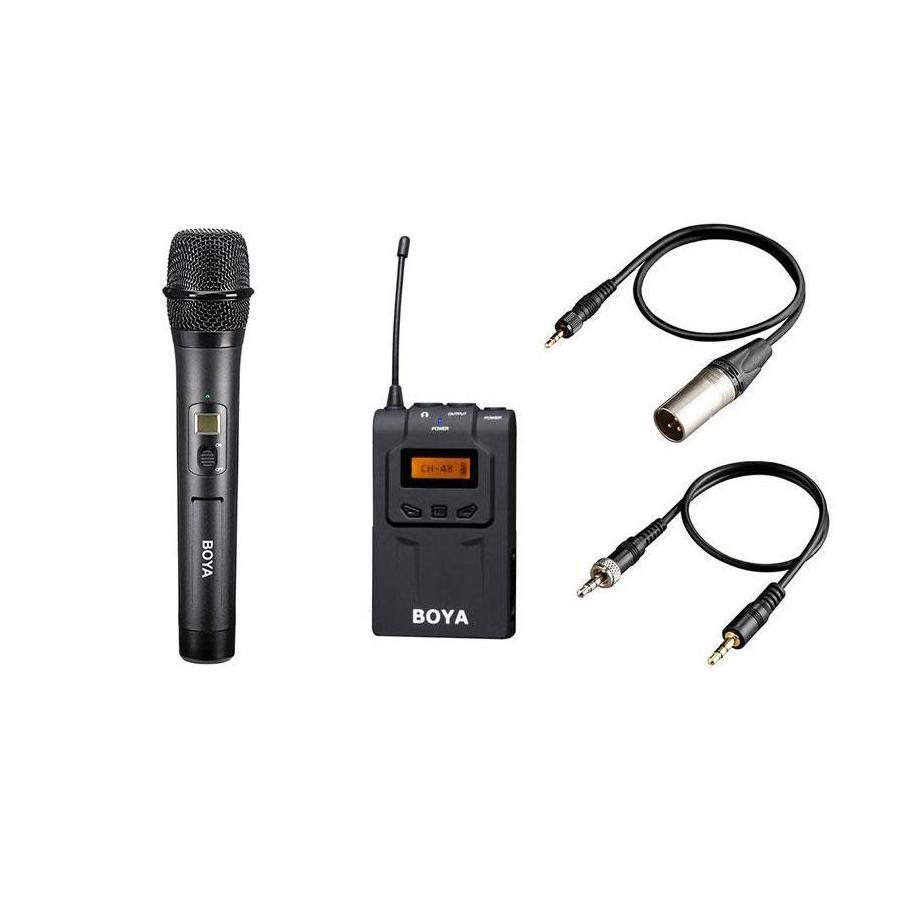 Boya BY-WHM8 + BY-WM6R - Wireless Handheld Microphone System