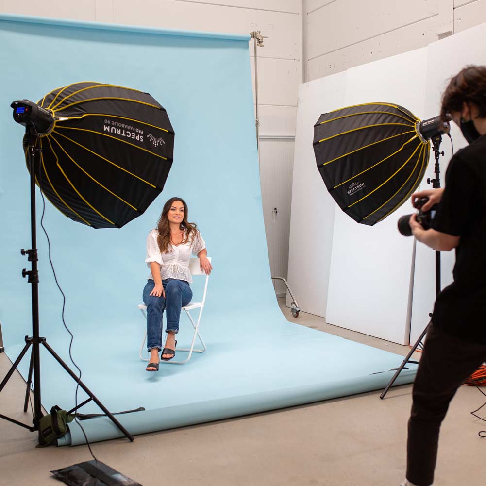 'Bright Spark' DIY Starter Fashion Look-book Home Studio Dual Lighting Kit