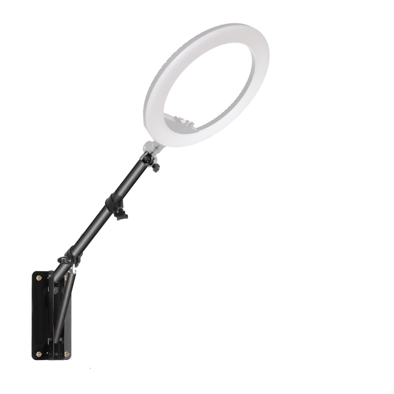 Ceiling Wall Mount Boom Arm for Ring Light & Photography Lighting - LumiBoom (No Ring Light)