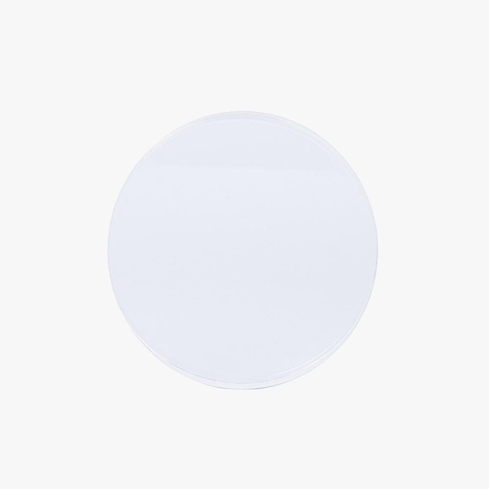 Circle Transparent Acrylic Styling Prop Block 3.1"/8cm For Photography and Flat Lays