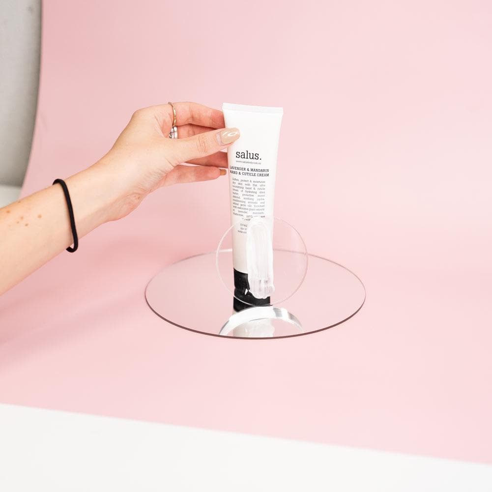 Circle Transparent Acrylic Styling Prop Block 3.1"/8cm For Photography and Flat Lays