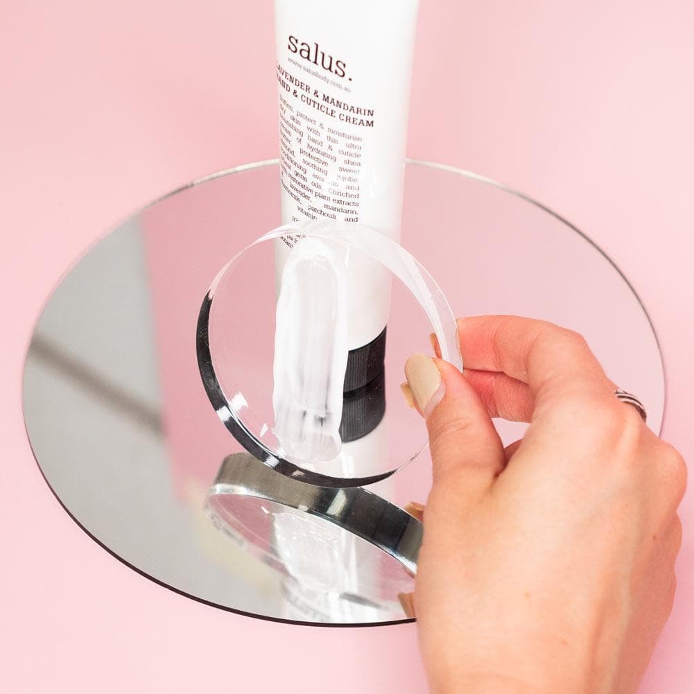 Circle Transparent Acrylic Styling Prop Block 3.1"/8cm For Photography and Flat Lays