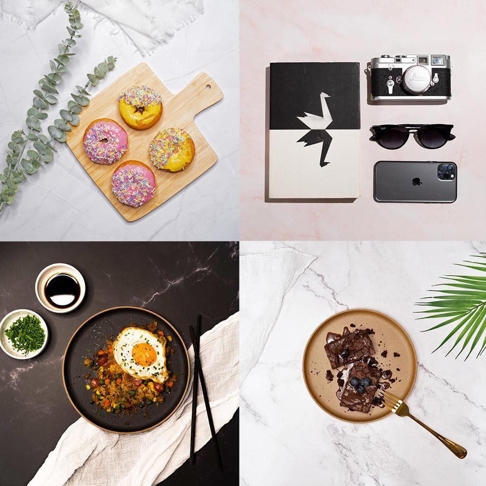'Flat Lay Instagram Backdrop - Lost Your Marbles' Flat Lay Lovers Dream (56cm x 87cm)