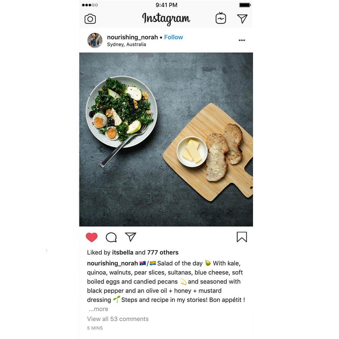 Flat Lay Instagram Backdrop - 'Darlinghurst' Dark Concrete (56cm x 87cm)