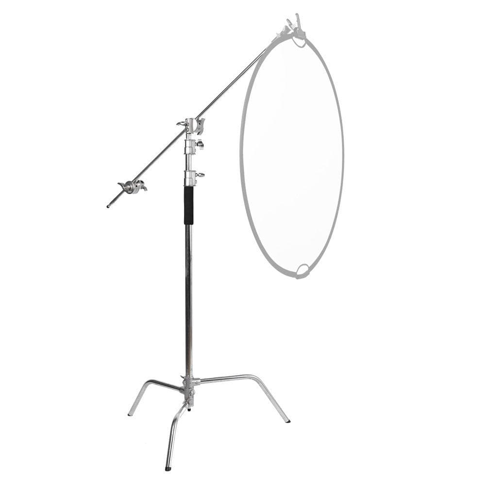 Pro Double "Multi-Purpose" C-Stand Heavy Duty Backdrop Studio Setup (20kg Load)