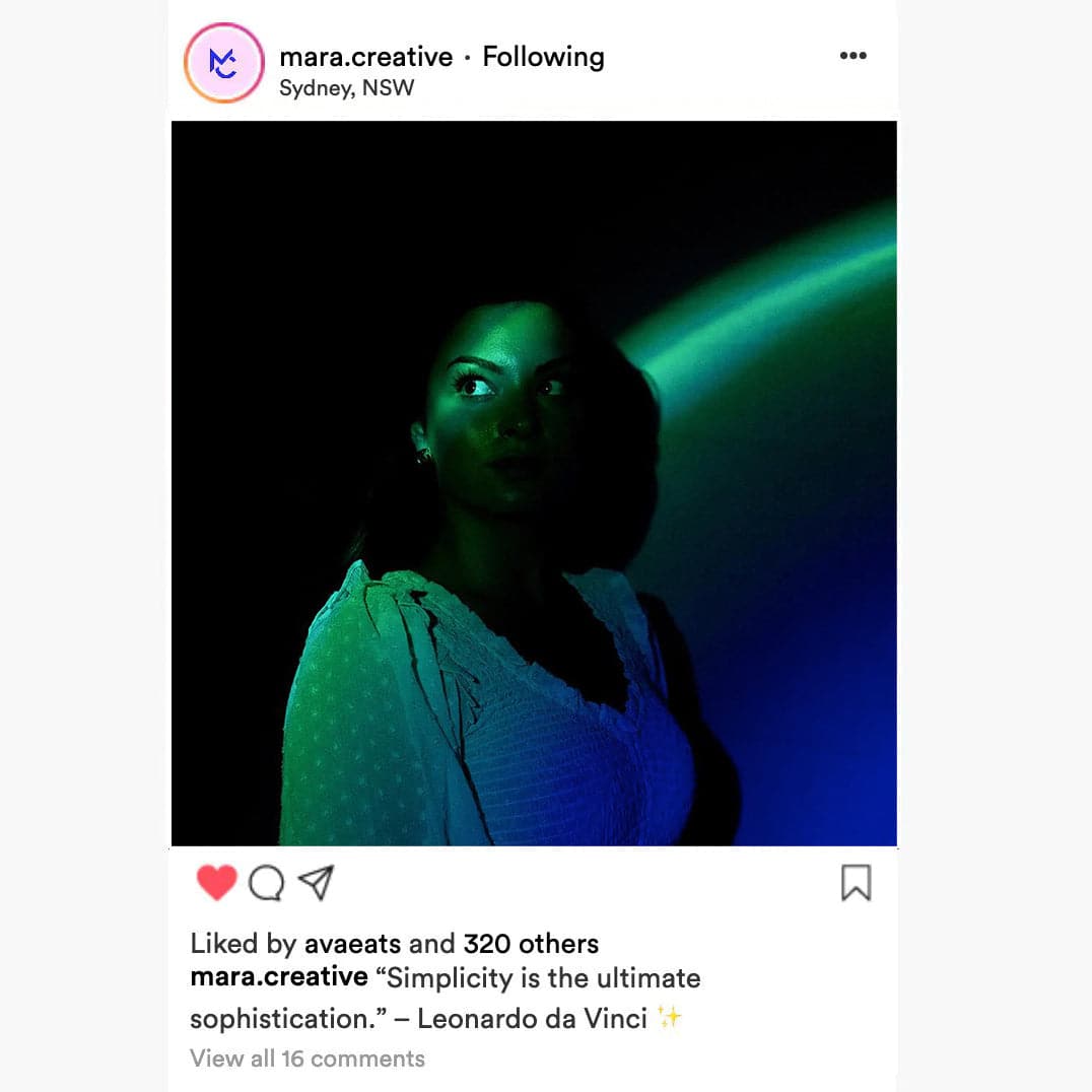 'Dream Light' 3" Rainbow TikTok & Instagram Projector