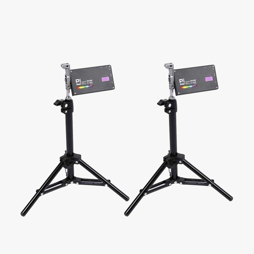Double 'Stay Home' Video Zoom Lighting Desk Kit