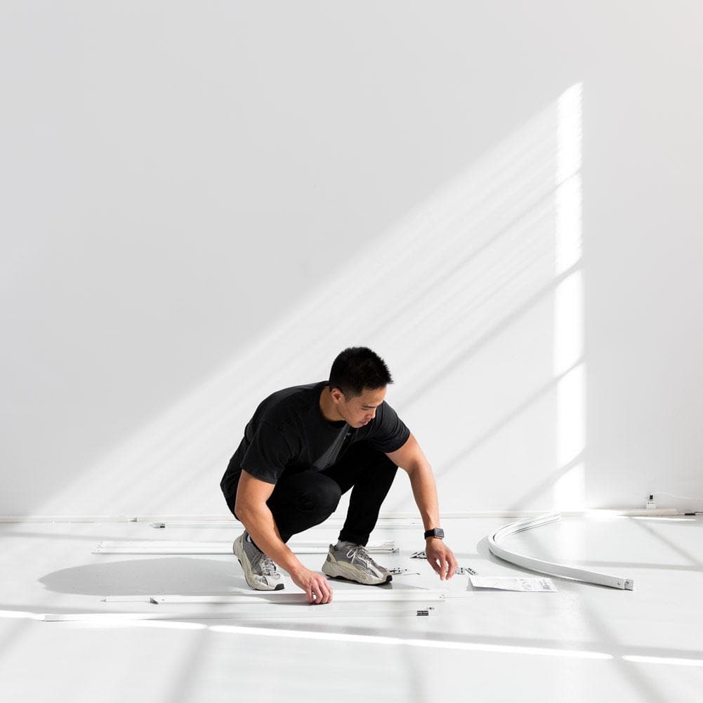 Easiframe® Curved Cyclorama Backdrop Stand Frame and Background Set