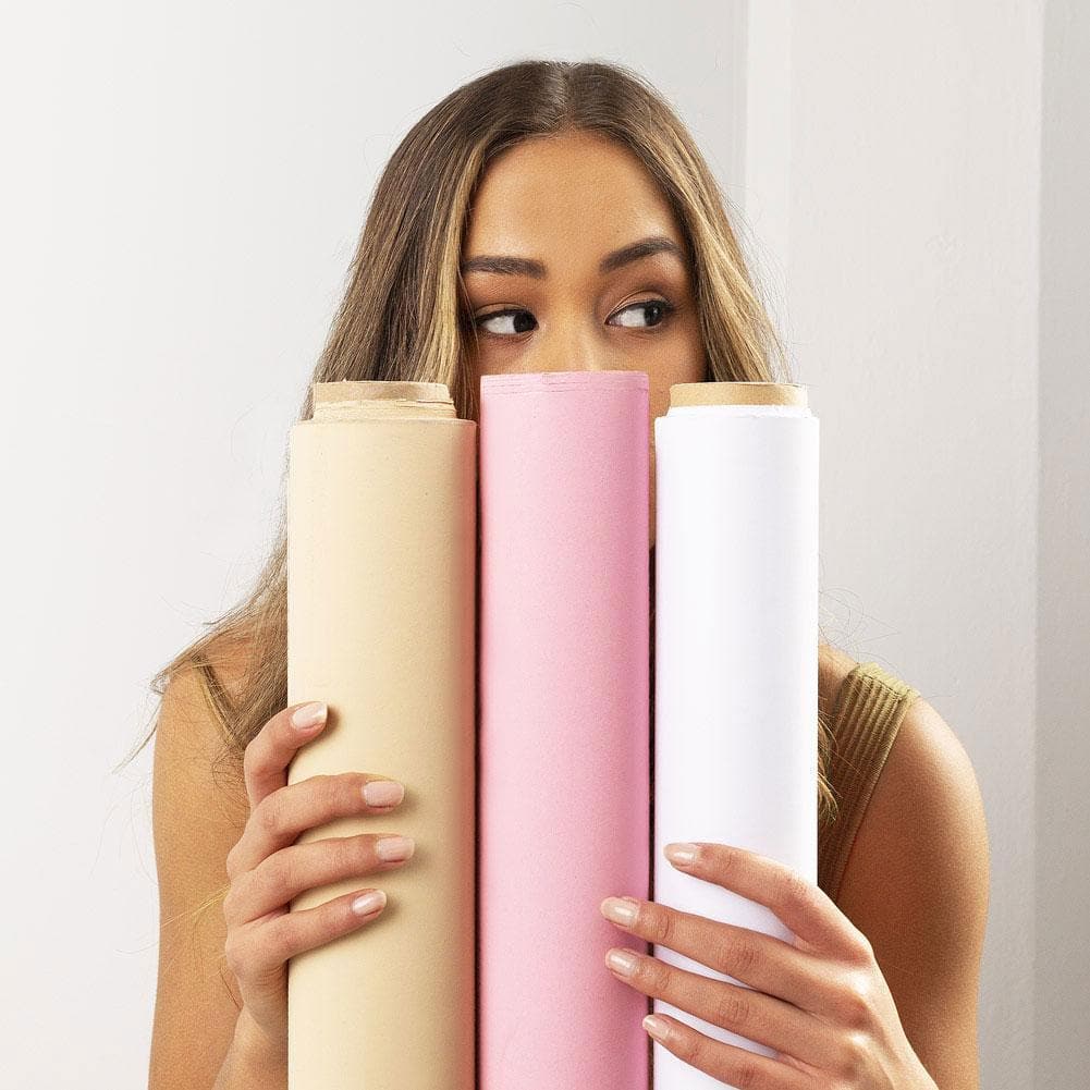 'Essentials' Collection Half Width Photography Studio Paper Backdrop Set (1.36 x 10M)