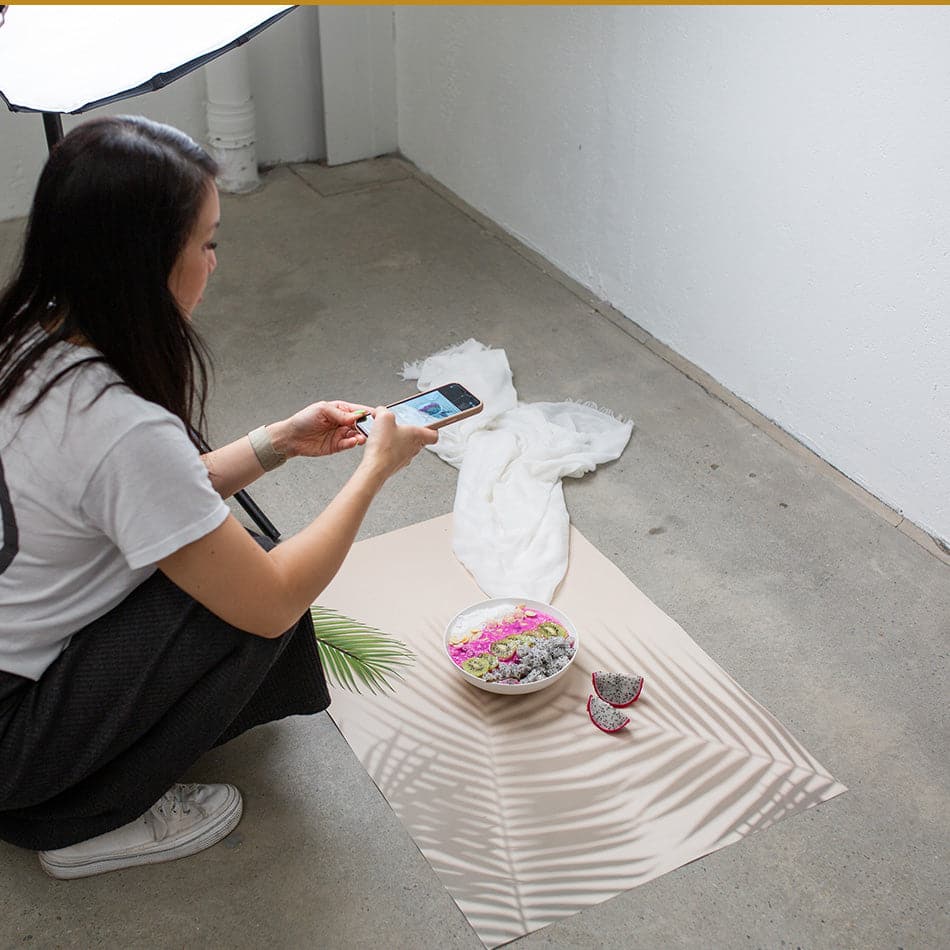 Flat Lay Instagram Backdrop - Beige Bundle (56cm x 87cm)