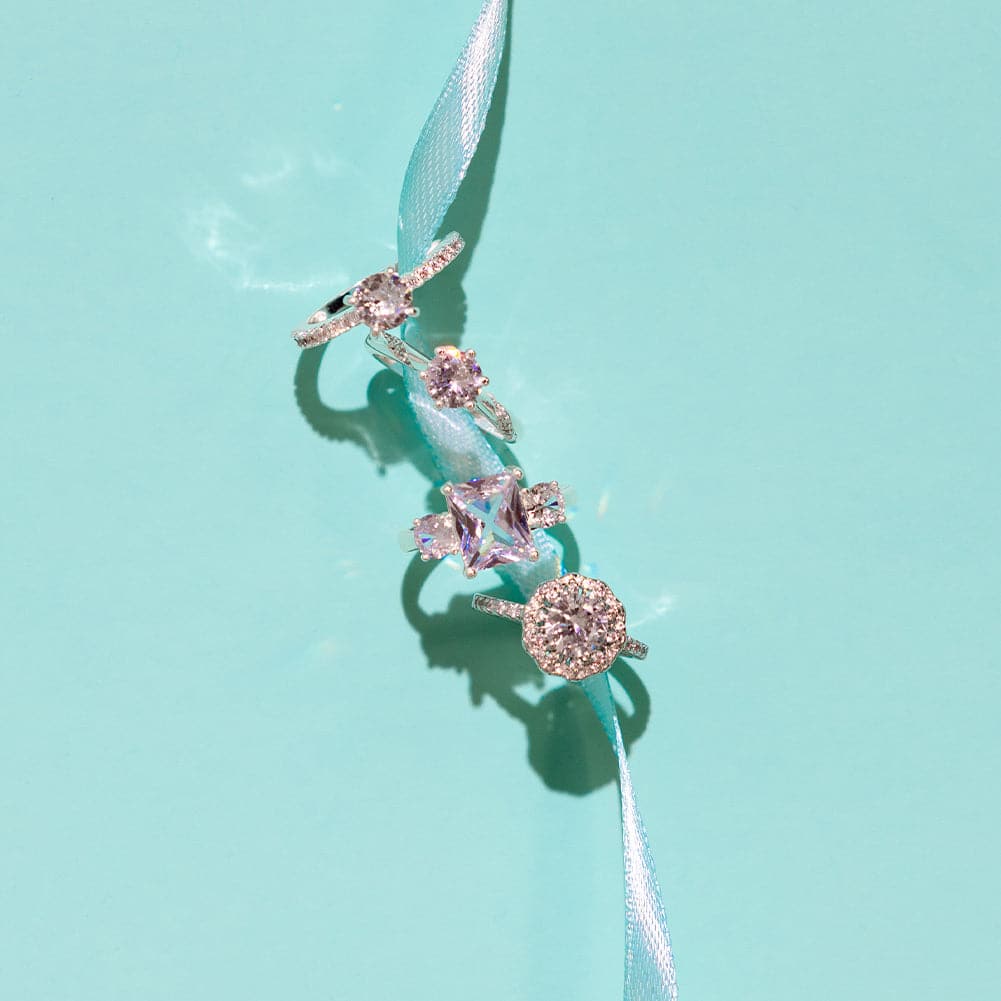 Flat Lay Instagram Backdrop - Duo 'Bahamas Blue' (56cm x 87cm)