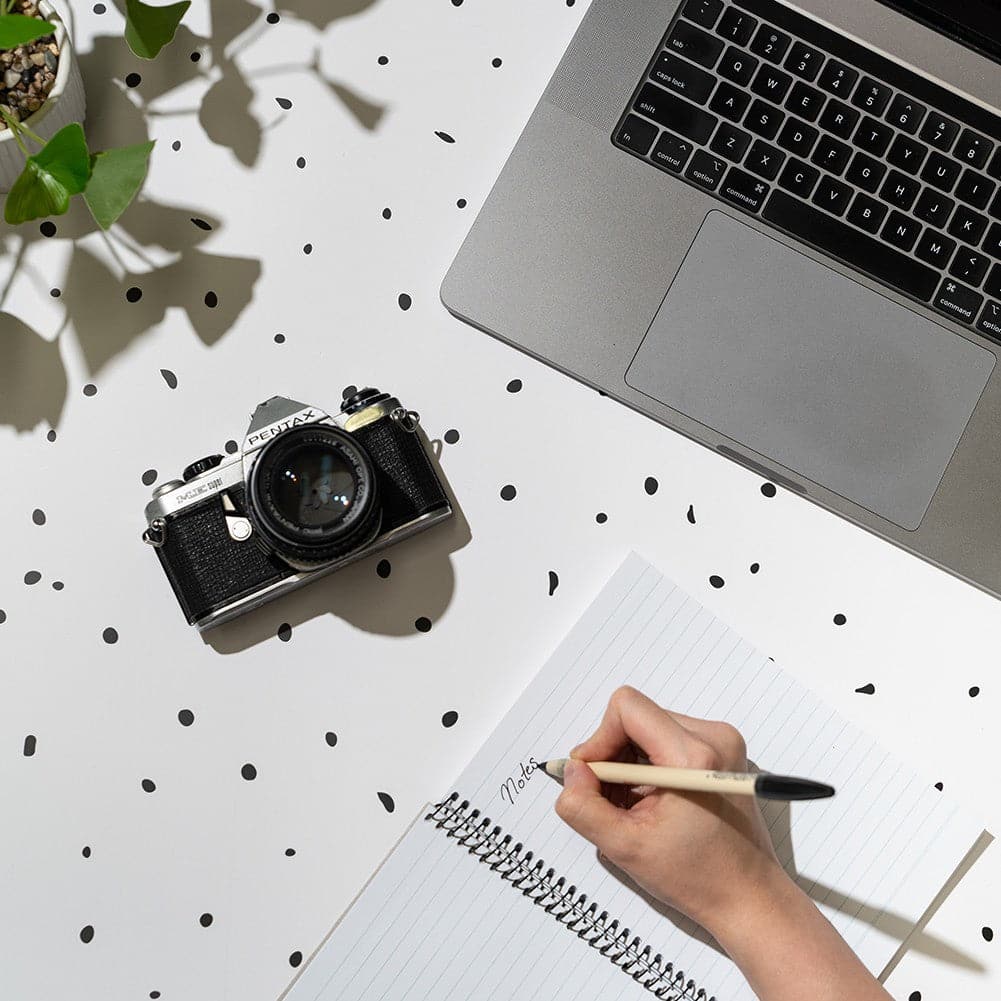 Flat Lay Instagram Backdrop - 'Surry Hills' Irregular Spots (56cm x 87cm)