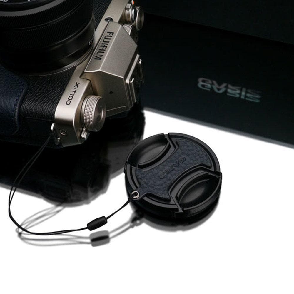 Gariz XS-CHXT100NV Navy Leather Camera Half Case w/ Capfix Navy for Fujifilm X-T100