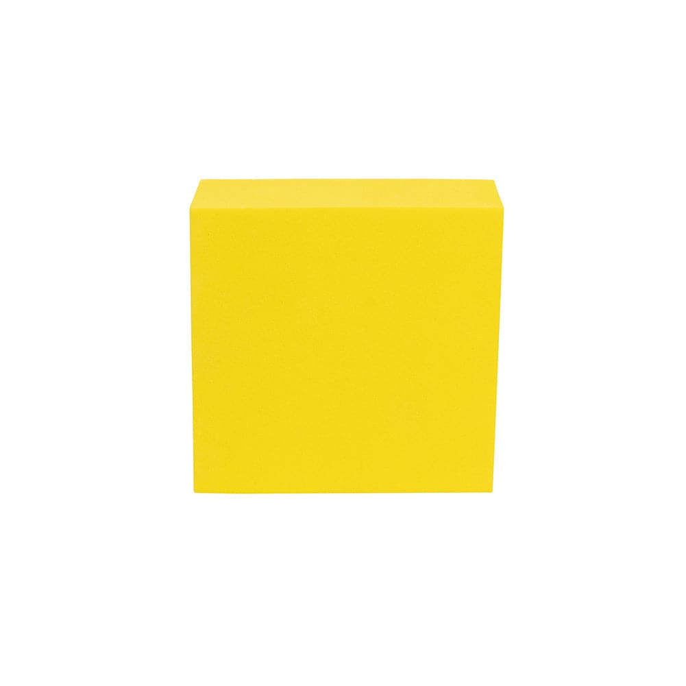 Geometric Foam Styling Props For Photography - Canary Yellow 4 Pack